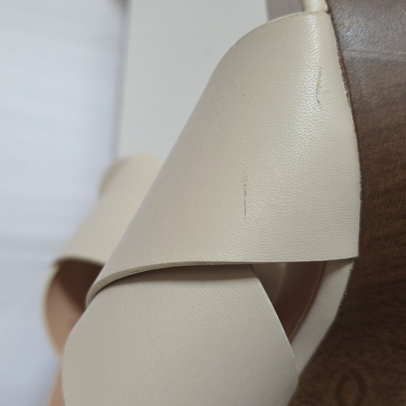 Loft Tan Crossover Platform Sandles.  Size 7 Medium - Picture 11 of 11